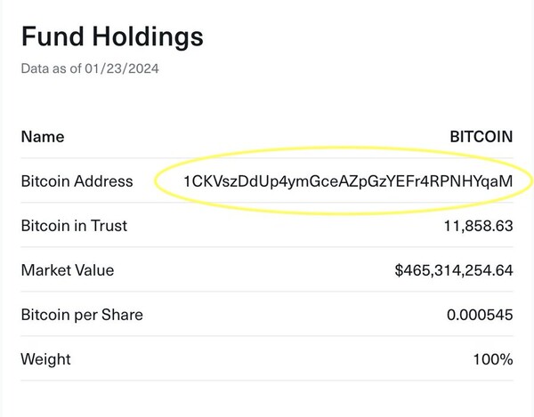 Bitwise Leads by Sharing Bitcoin ETF Wallet Address for Public Verification
