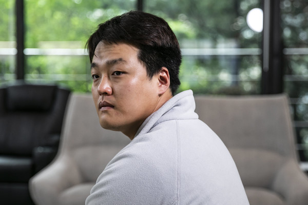 Do Kwon, co-founder and CEO of Terraform Labs, in the company’s office in Seoul, South Korea, April 14, 2022.​​​​​​​[Woohae Cho | Bloomberg | Getty Images]